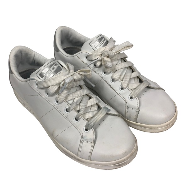 Skechers Memory Foam White Sneakers size 8 - Picture 3 of 10